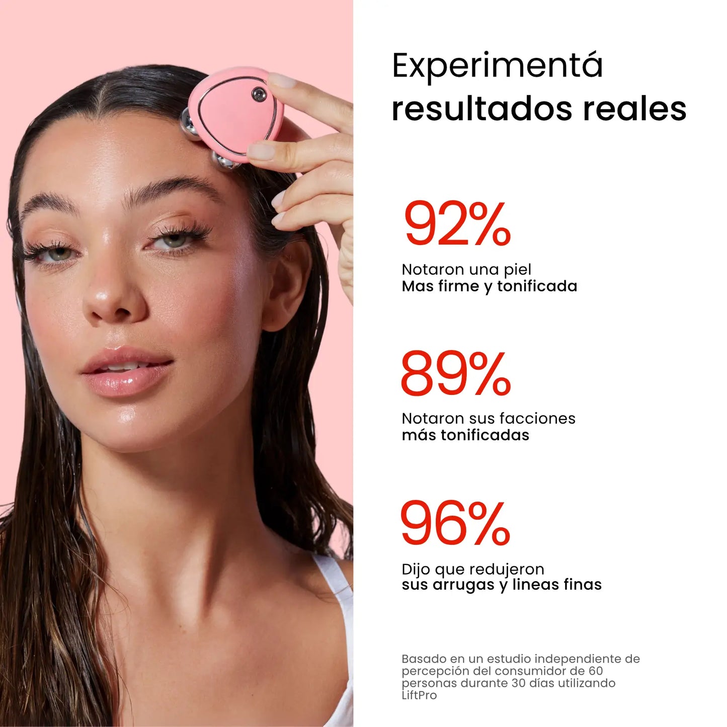 LiftPro® - Tonificador Antiarrugas de Microcorriente + Reductor de Papadas de Regalo